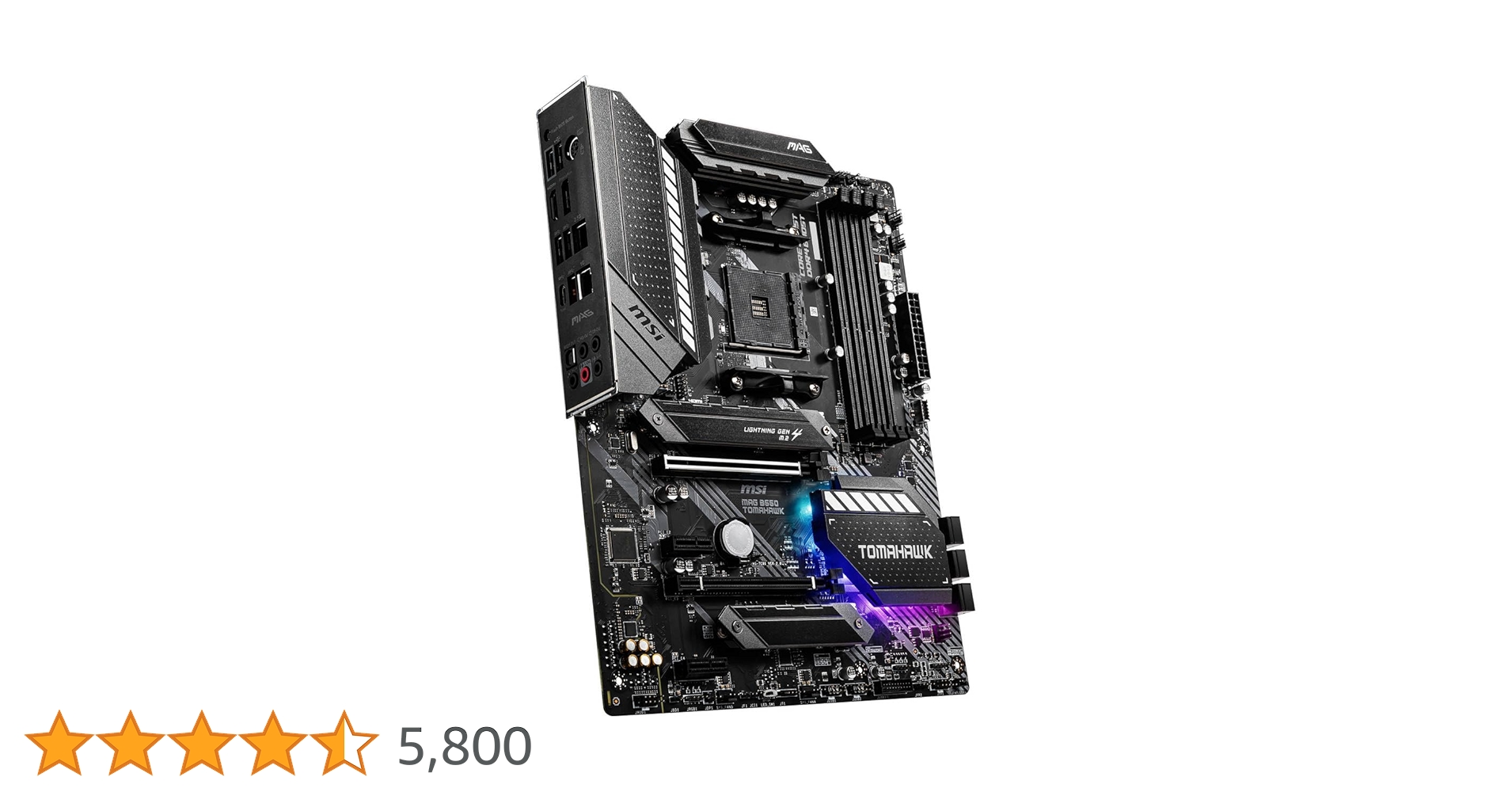 【新品・未開封】　MAG B550 TOMAHAWK MSI MAG B550 Tomahawk Gaming Motherboard (AMD AM4, DDR4